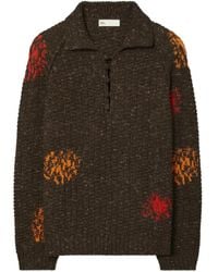 Tory Burch - Trui Met Geborduurd Detail - Lyst
