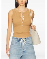Citizens of Humanity - Caralyn Button-Fastening Tank Top - Lyst