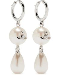 Vivienne Westwood - Martha Hoop Shape Earrings - Lyst