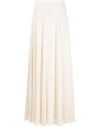 Ralph Lauren - Jupe Trapèze À Coupe Longue - Lyst