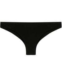 DSquared² - Icon-print Cotton-stretch Thong - Lyst