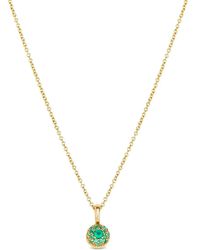 Dinny Hall - 9K Bon Bon Emerald Necklace - Lyst
