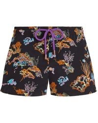 Vilebrequin - Fiona Embroidered Swim Shorts - Lyst