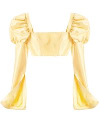 Macgraw - Blusa Corta Canary - Lyst