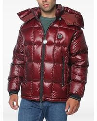 ARMANI EXCHANGE - Donsjack Met Capuchon - Lyst