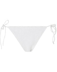 MC2 Saint Barth - Virgo Crinkle-Effect Bikini Bottoms - Lyst