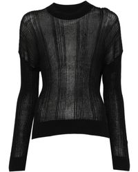 Bompard - Ribbed Round-Neck Sweater - Lyst