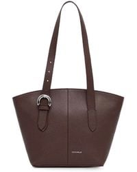 Coccinelle - Buckle-Detail Pebbled-Leather Tote Bag - Lyst
