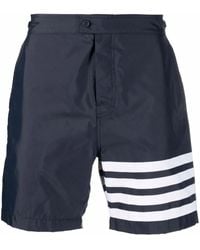 Thom Browne - 4-Bar Swim Shorts - Lyst