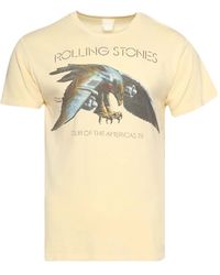 MadeWorn - T-Shirt Rolling Stones Tour Of The Americas Con Grafica '75 - Lyst