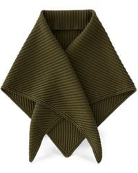 Studio Nicholson - Isos Ribbed Cotton Scarf - Lyst