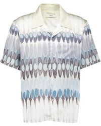 Commas - Pattern-Printed Shirt - Lyst
