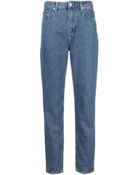 Tommy Hilfiger - Gramercy High-waisted Tapered-leg Jeans - Lyst