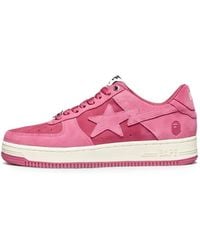 A Bathing Ape - Bape Sta Suede Sneakers - Lyst