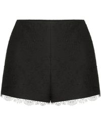 Valentino Garavani - レースディテール ショートパンツ - Lyst