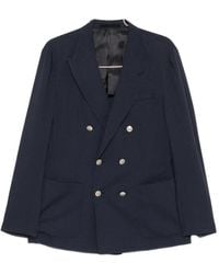 Eleventy - Double-Breasted Chest-Pocket Suit - Lyst