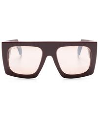 Etro - Screen Sonnenbrille mit eckigem Gestell - Lyst