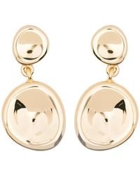 JOSEPH - Boucles D'Oreilles Pendantes À Détail De Logo - Lyst
