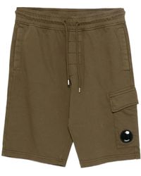 C.P. Company - Drawstring-Waist Cargo-Pocket Shorts - Lyst