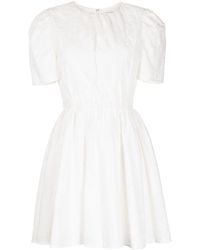 Jason Wu - Eyelet-Detail Cotton Dress - Lyst