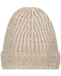 Malo - Ribbed-Knit Beanie Hat - Lyst