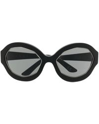 Marni - Sonnenbrille mit rundem Gestell - Lyst