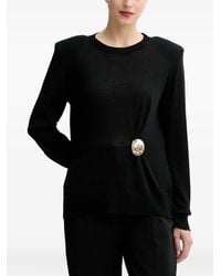 SIMONA CORSELLINI - Crew-Neck Top - Lyst