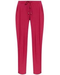 Hanro - Drawstring-Waist Track Pants - Lyst
