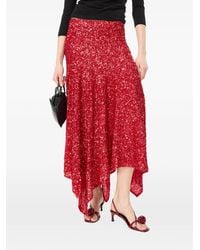 ROTATE BIRGER CHRISTENSEN - Jupe À Sequins Brodés - Lyst