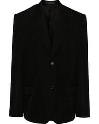 Balenciaga - Wool Single-Breasted Blazer Jacket - Lyst