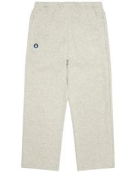 Aape By A Bathing Ape - Aapenow Moonface Logo-Patch Track Pants - Lyst
