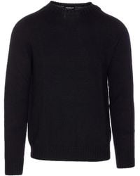 Dondup - Crew Neck Wool Sweater - Lyst