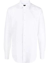 BOSS - ロングスリーブ リネンシャツ - Lyst