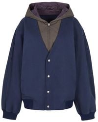CROQUIS - Mock-Layer V-Neck Jacket - Lyst