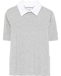 Marella - Top con apliques en el cuello - Lyst