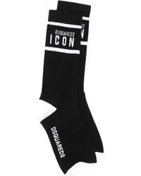 DSquared² - Icon Ankle Socks - Lyst