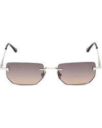 Tom Ford - Ethan Rimless Geometric-Frame Sunglasses - Lyst