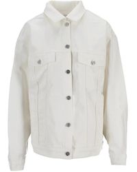 Anine Bing - Buttoned Cotton Jacket - Lyst