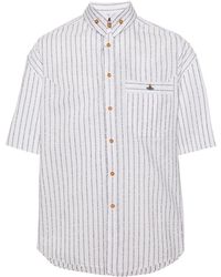 Vivienne Westwood - Stripped Krall Organic Cotton Shirt - Lyst
