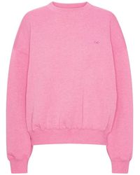 ROTATE BIRGER CHRISTENSEN - Heavy Crewneck Sweatshirt - Lyst