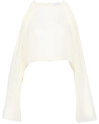 Patrizia Pepe - Halterneck Cape Scarf - Lyst