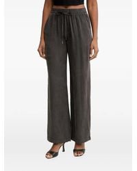 Guess - Drawstring-Waist Wide-Leg Trousers - Lyst
