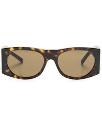 Givenchy - 4g Tortoiseshell Square-frame Sunglasses - Lyst