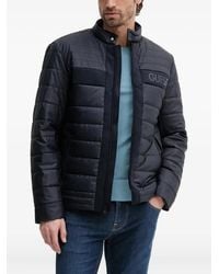 Guess - Giacca Trapuntata Con Logo - Lyst