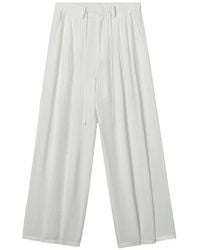 B+ AB - Drawstring Wide-Leg Trousers - Lyst