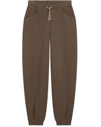 BOSS - Drawstring Panelled Trousers - Lyst