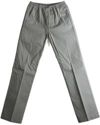 Rick Owens - Drawstring-Waist Pressed-Crease Trousers - Lyst