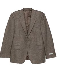 Canali - Chaqueta texturizada con dos botones - Lyst