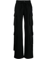 Blumarine - Straight-Leg Cotton Cargo Trousers - Lyst