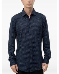 HUGO - Chemise À Imprimé Géométrique - Lyst